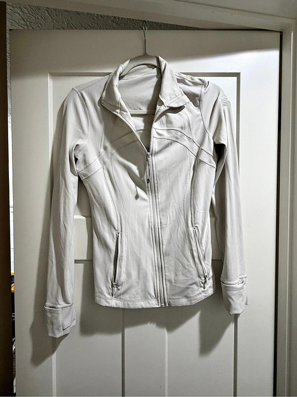 lululemon Define Jacket White Zip-Up Jacket